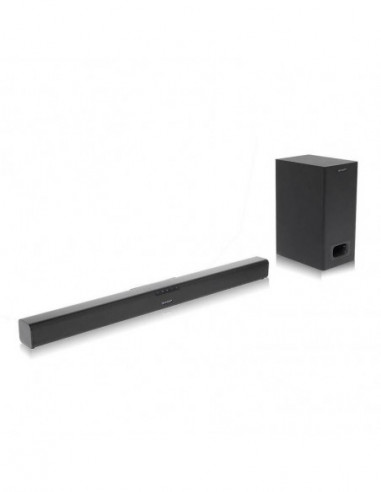 Soundbar Sharp HT-SB110: 2.0 Canais,... Soundbar Sharp HT-SB110: 2.0 Canais,...