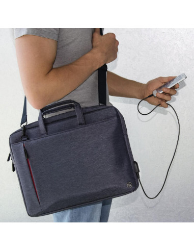 Mala HAMA Notebook Manchester 15.6" azul