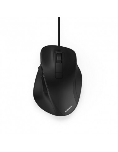 Rato HAMA com fios 6 botões MC-500,...