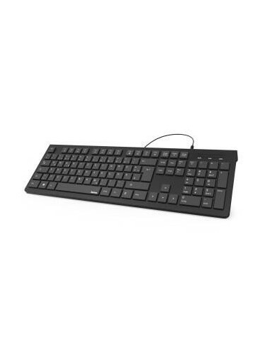 Teclado HAMA com fio KC-200",preto