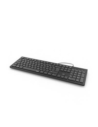 Teclado HAMA com fio KC-200",preto