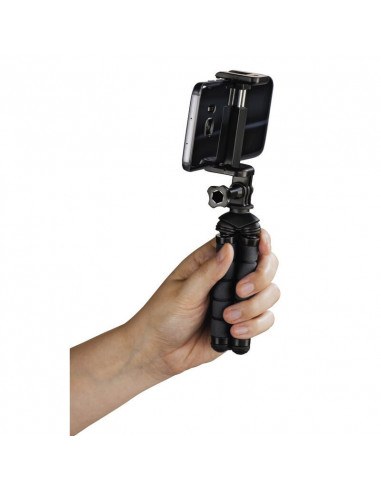 Mini tripé HAMA "Flex S " 14 cm, preto