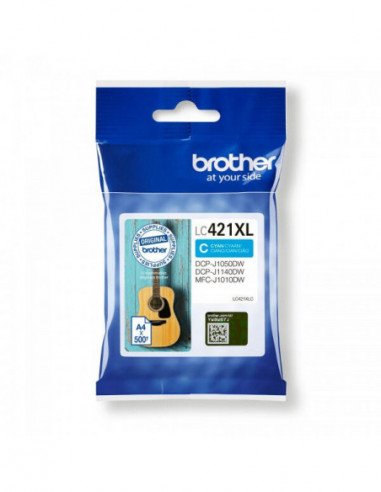 Tinteiro Brother LC421XL Azul Tinteiro Brother LC421XL Azul