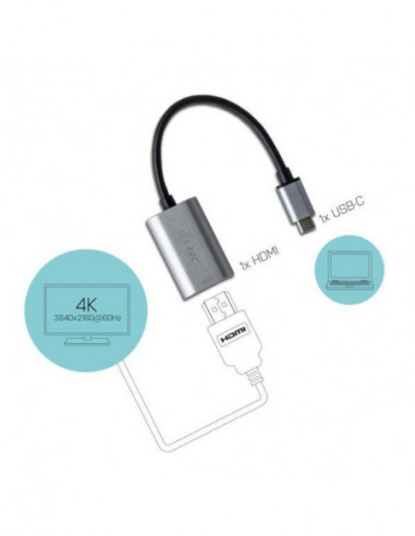 Adaptador I-Tec USB-C para HDMI,...