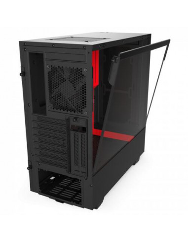 Nzxt H510I Midi Tower NEGRO, Rojo Nzxt H510I Midi Tower NEGRO, Rojo