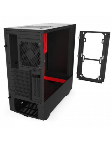 Nzxt H510I Midi Tower NEGRO, Rojo Nzxt H510I Midi Tower NEGRO, Rojo