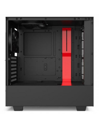 Nzxt H510I Midi Tower NEGRO, Rojo Nzxt H510I Midi Tower NEGRO, Rojo