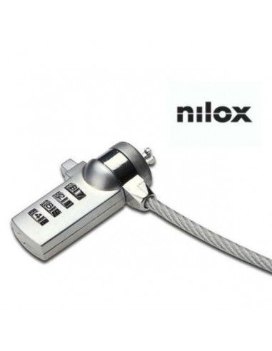 Cabo de Segurança Nilox NXSC002 com... Cabo de Segurança Nilox NXSC002 com...