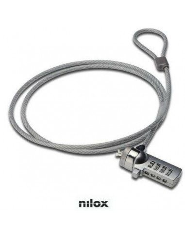 Cabo de Segurança Nilox NXSC002 com... Cabo de Segurança Nilox NXSC002 com...