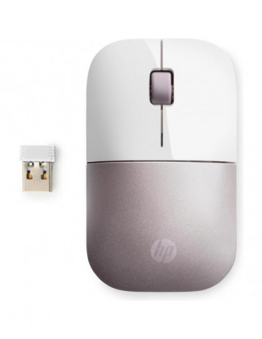 HP Ratón inalámbrico Z3700 (blanco/rosa)