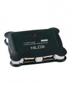 Nilox USB 2.0 4 Port HUB...