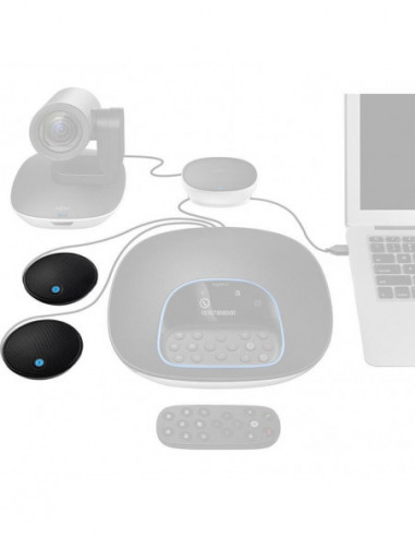 Microfone Logitech Group - Kit de...