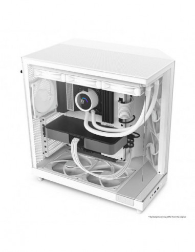 Caixa NZXT H6 Flow Midi Tower Branca