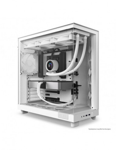 Caixa NZXT H6 Flow Midi Tower Branca