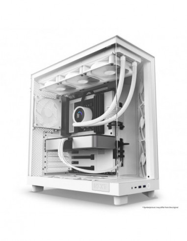 Caixa NZXT H6 Flow Midi Tower Branca