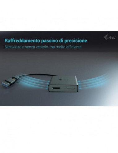 Adaptador I-Tec CADUAL4KDP: Dual 4K...