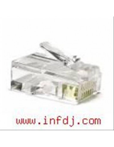 Conector Rj45 Bolsa 100Uds Cat5e