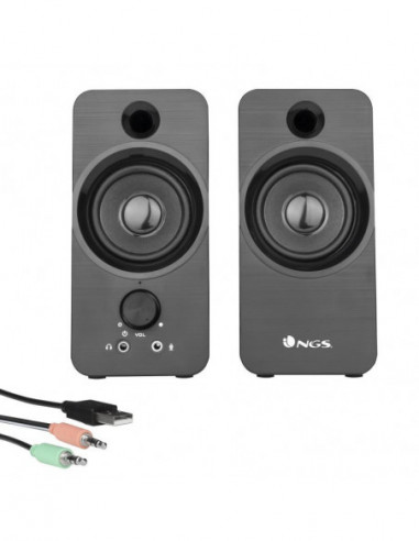NGS SB350 Negro Inalámbrico 6 W