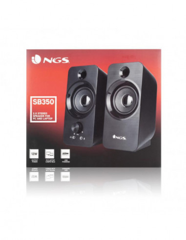 Colunas NGS Soundband 150: 12W, USB,...