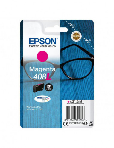 EPSON 2LB Singlepack Magenta 408L...