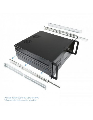 Caixa Tooq Rack 19" 4U: sem fonte de... Caixa Tooq Rack 19" 4U: sem fonte de...