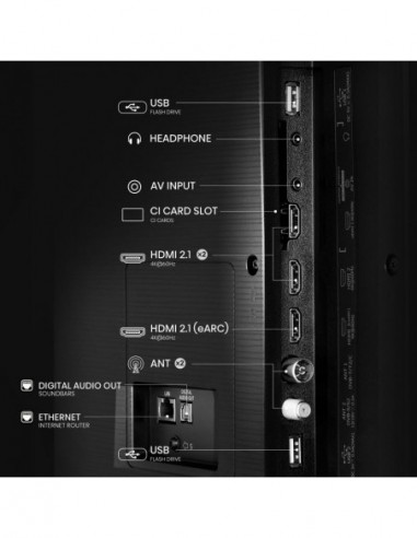 Hisense - Qled Smarttv 4k 75e7nq