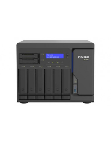 QNAP TS-h886 - Servidor NAS - 8 baias...
