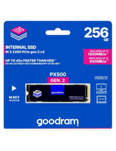 Disco SSD Goodram PX500 Gen.2 256GB... Disco SSD Goodram PX500 Gen.2 256GB...