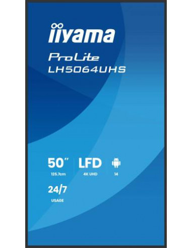 iiyama LH7564UHS-B1AG pantalla de... iiyama LH7564UHS-B1AG pantalla de...