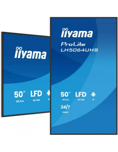 iiyama LH7564UHS-B1AG pantalla de... iiyama LH7564UHS-B1AG pantalla de...