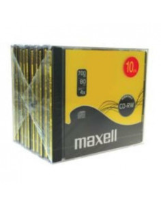 Maxell - Caixa 10 CD-RW...