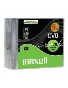 Maxell - Dvd+r 8,5gb Dl P.5...
