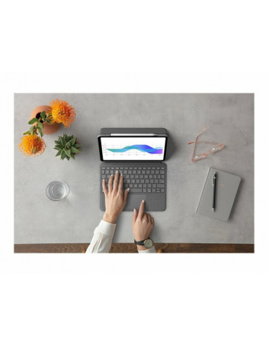 Logitech Folio Touch - teclado e...