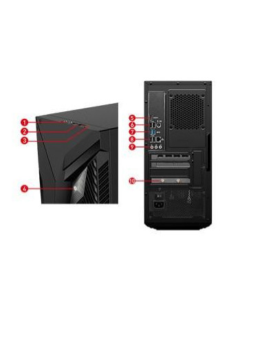 Computador MSI MAG INFINITE S3: Intel... Computador MSI MAG INFINITE S3: Intel...