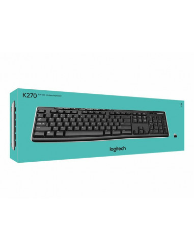 Logitech Wireless Keyboard K270 -...