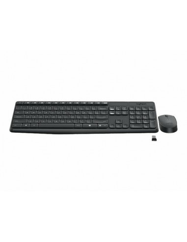 Teclado Nórdico Logitech Mk235 Ratón...