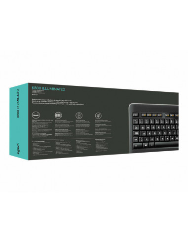 Logitech Wireless Illuminated KBD...