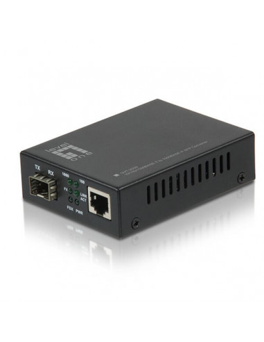 Levelone Media Converter Rj45 To Sfp...