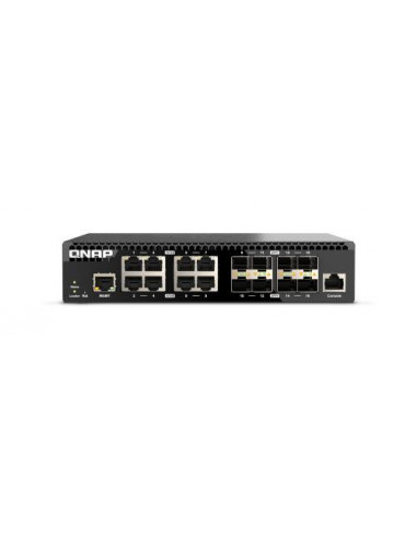 QNAP QSW-M3216R-8S8T switch de rede...