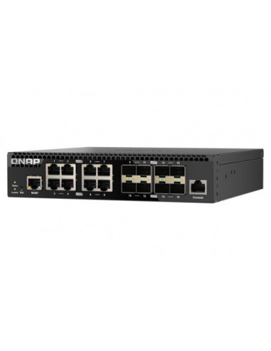 Switch QNAP QSW-M3216R-8S8T 16 Portas...