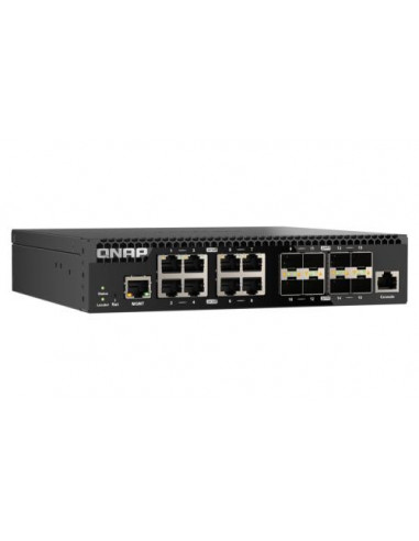 QNAP QSW-M3216R-8S8T switch de rede...
