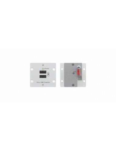 Kramer Electronics W-2UC(B) Placa de... Kramer Electronics W-2UC(B) Placa de...