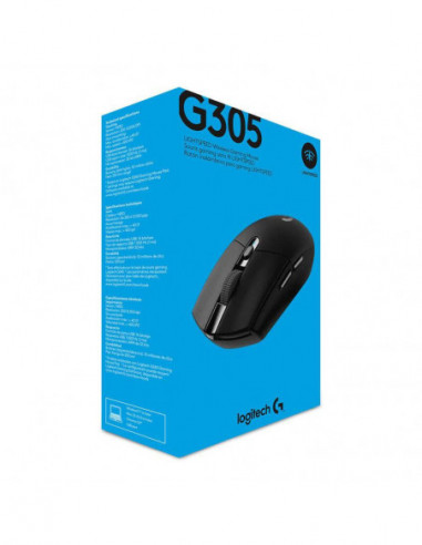 Rato Logitech G305, Óptico, 12000...