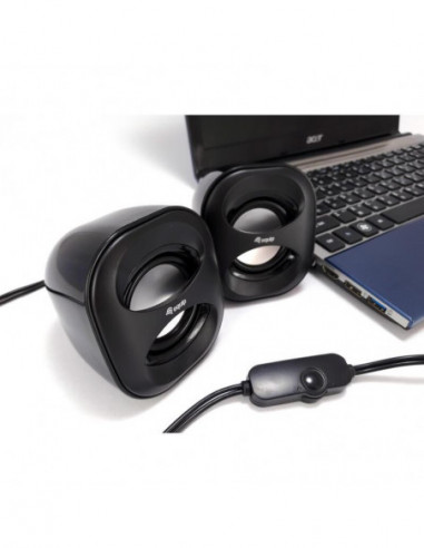 Colunas Equip Life Mini 2.0, 6W RMS,... Colunas Equip Life Mini 2.0, 6W RMS,...