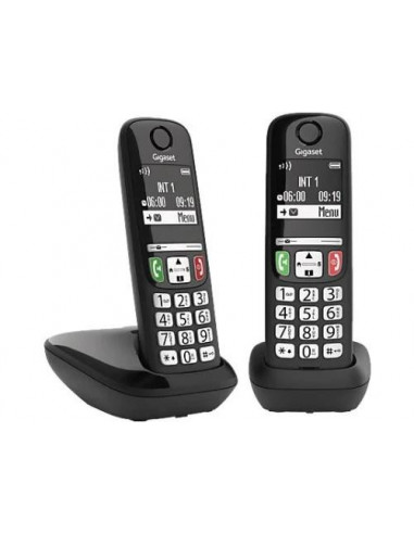 Telefone Fixo Gigaset E270 Duo Negro