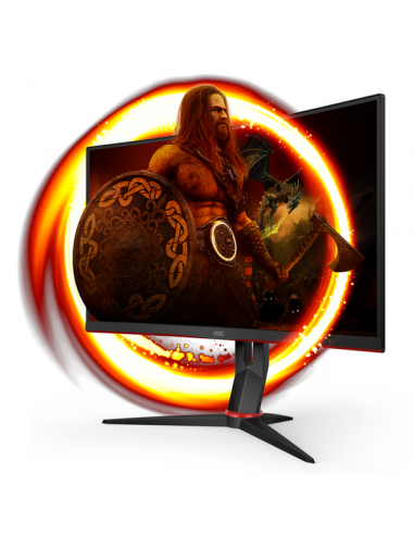 Monitor AOC 27" CQ27G2U/BK Curvo QHD...