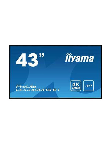 MONITOR IIYAMA LFD 43"AMVA3 PANEL...