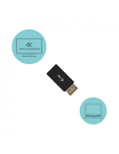 Adaptador I-Tec DisplayPort para HDMI...