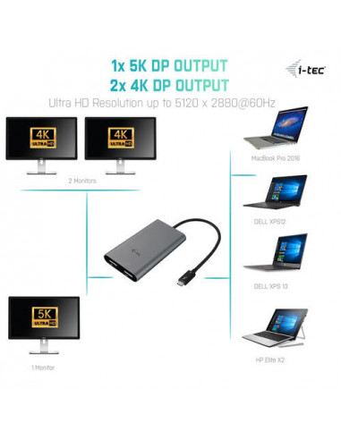 I-Tec I-tec Thunderbolt 3 Dual... I-Tec I-tec Thunderbolt 3 Dual...
