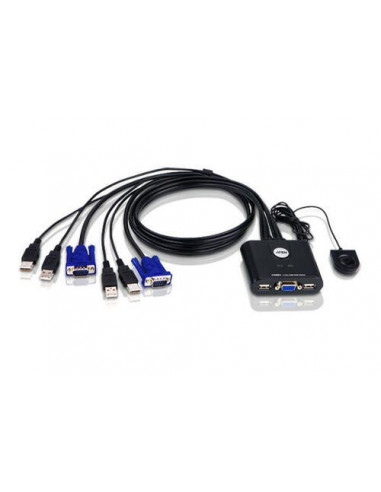 Aten Cable KVM 2-PORT USB VGA KVM...